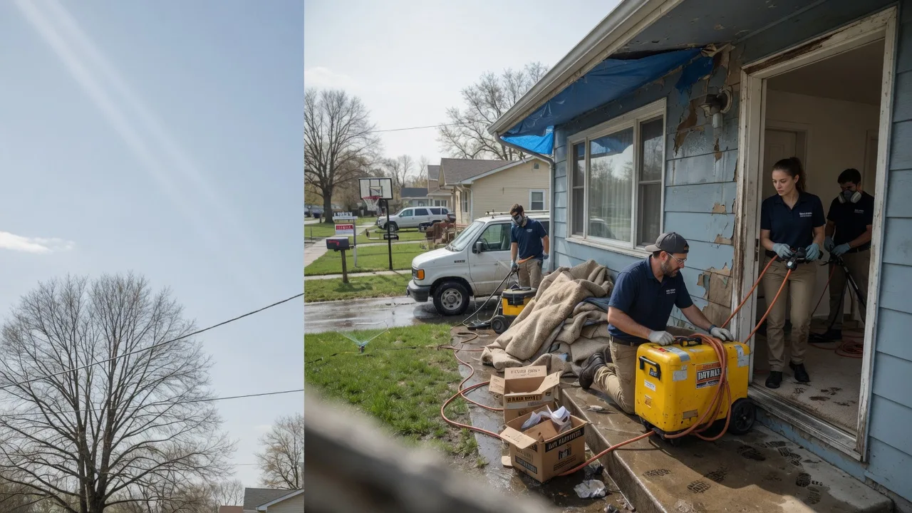 Basement Flood Cleanup in Palos Park, IL near me